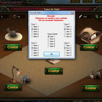 Modo AFK (Casinha de Gatos)