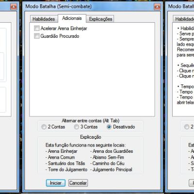 Modo de Batalha Completo